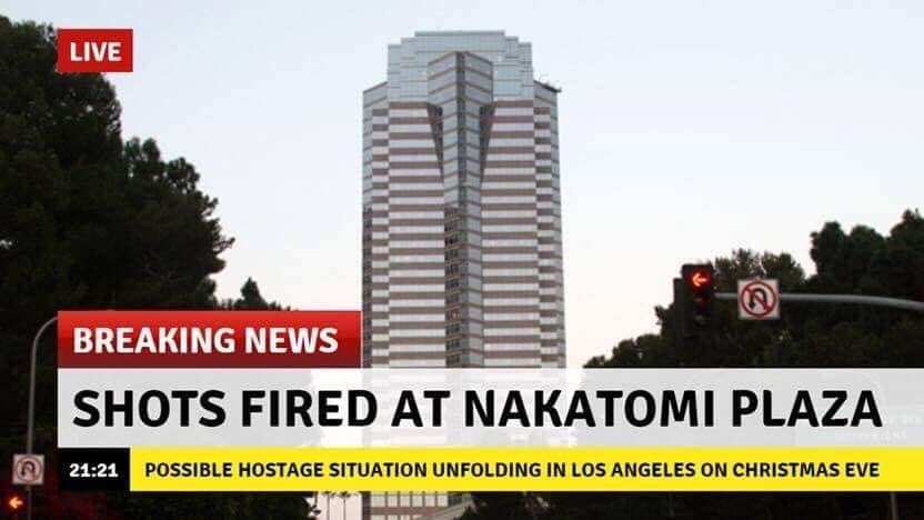 Shots fired at Nakatomi Plaza